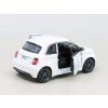 Fiat 500e 2023 bilý 1:24 - Bburago  Fiat 500e - kovový model