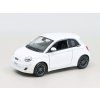 Fiat 500e 2023 bilý 1:24 - Bburago  Fiat 500e - kovový model