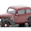Škoda 1100 Type 927 Popular -1938 červená 1:43 - AUTOCULT  Škoda 1100 - model auta