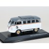 Volkswagen T1 Microbus #5 1962 bílá/šedá 1:43 - Lucky Die Cast BAZAROVÉ ZBOŽÍ  VW T1 - kovový model