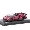 Lamborghini Veneno Roadster fialová 1:64 - Kyosho  Lamborghini Veneno Roadster - kovový model auta