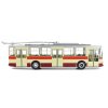 Škoda 14TR trolejbus žlutá červená 143 Avtoistoria (6)