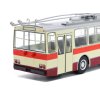 Škoda 14TR trolejbus žlutá červená 143 Avtoistoria (8)