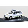 Škoda Fabia III MĚSTSKÁ POLICIE - 2014 - 1:43 - Kaleidoskop slavných vozů časopis s modelem #102  Škoda Fabia 3 - kovový model auta 1/43