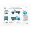 ZIL-MMZ-4502 1:35 - AVD  ZIL MMZ 4502 - stavebnice KIT