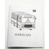 Ikarus-553 autobus 1:43 - AVD  Ikarus-553 - stavebnice KIT