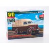GAZ-51 dodávka "HLEB" 1:43 - AVD  GAZ-51 dodávka "HLEB" - stavebnice AVD