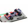 Toleman F1 Tg183b N 36 Season 1983 Bruno Giacomelli 1:43 - časopis s modelem  Toleman F1 Tg183b - kovový model auta