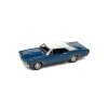 1966 pontiac gto in barrier blue johnny lightning 164 jlsp325 a