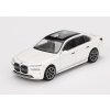 BMW i7 xDrive60 2024 white LHD 1:64 - MiniGT  BMW i7 - kovový model