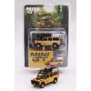 Land Rover Defender 110 Amazon Team 1:64 - MiniGT  Rover Defender 110 Amazon Team - kovový model auta 1/64