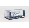 Honda Civic (FL1) LX bílá 1:64 - Hobby Japan  Honda Civic (FL1) LX - kovový model auta