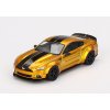 Ford Mustang LB-Works gold LHD 1:64 - MiniGT  Ford Mustang - kovový model