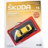 Škoda 105 S 1978 1:43 - ŠKODA DeAgostini časopis s modelem #15  Škoda 105S 1978 - kovový model auta