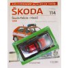 Škoda Felicia - Hasiči 1998 1:43 - Kaleidoskop slavných vozů časopis s modelem #114  Škoda Felicia - kovový model auta 1/43