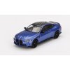 BMW M4 Competition G82 Portimao Blue LHD 1:64 - MiniGT  BMW M4 Competition - kovový model