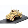 Sd.Kfz. 222 ( sPkw Horch 801 ) 10. Panzerdivision Tunisia - February 1943 1:43 - Vojenské automobily časopis s modelem #24  Sd.Kfz. 222 ( sPkw Horch 801 ) - kovový model auta