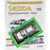 Škoda Octavia Combi I - Policie 1999 1:43 - Kaleidoskop slavných vozů časopis s modelem #115  Škoda Octavia Combi I - kovový model auta 1/43