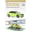 Škoda Enyaq Coupé RS iV 2023 1:43 - Kaleidoskop slavných vozů časopis s modelem #119  Škoda Enyaq - kovový model