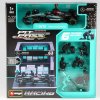 Set Mercedes F1 George Russell #63 Diorama Pit Stop 1:43 - Bburago  Set Mercedes F1 - kovový model
