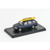 Škoda Felicia FL Combi 1998 Modrá Hlubinná Metalíza se střešním nosičem a surfem 1:43 - Abrex  Škoda Felicia FL - kovový model