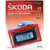 Škoda Octavia Super 1959 1:43 - ŠKODA DeAgostini časopis s modelem #22  Škoda Octavia - kovový model