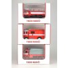 Tatra 805 Hasiči Sada 3 kus - cisterna + valník + skřiň 1:43 - sada časopisů s modely  Tatra - sada