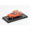 Škoda 120L 1984 Oranžová Brilantní se střešním nosičem 1:43 - Abrex  Škoda 120L - kovový model