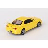 Nissan Skyline GT-R (R34) V-Spec žlutá 1:64 - MiniGT  Nissan Skyline GTR - kovový model