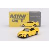 Nissan Skyline GT-R (R34) V-Spec žlutá 1:64 - MiniGT  Nissan Skyline GTR - kovový model