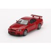 Nissan Skyline GT-R (R34) V-Spec Active Red 1:64 - MiniGT  Nissan Skyline GTR - kovový model