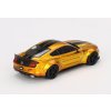 Ford Mustang LB-Works gold RHD 1:64 - MiniGT  Ford Mustang - kovový model