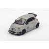 Fiat 595 Abarth LB-Works x ABAS Works Fighters 1:64 - MiniGT  Fiat 500 - model auta 1/64
