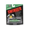 Dodge Dart Swinger 340 1969 zelený/zlatý 1:64 - M2 Machines  Dodge Dart Swinger - kovový model