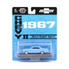 Chevrolet Nova SS 1967 modrá 1:64 - M2 Machines  Chevrolet Nova - kovový model