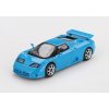 Bugatti EB110 Super Sport Blue 1:64 - MiniGT  Bugatti EB110 Super Sport - kovový model auta