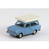 Trabant 601 Universal modrý 1:87 - Herpa  Trabant 601 - model auta