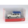 Wartburg 353 Tourist se stanem bilý 1:87 - Herpa  Wartburg 353 Tourist - model auta