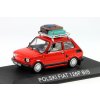 Polski Fiat 126P BIS s Kufrem 1:43 - Hachette časopis s modelem  Fiat 126P BIS - kovový model