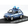 Polski Fiat 126P Milicja Policejní auto 1:43 - Hachette časopis s modelem  Fiat 126P - kovový model