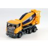 Míchačka na beton žlutá/modrá 1:87 - SIKU  Mixer Truck - sběratelský model