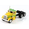 Peterbilt 281  žlutá/zelená 1:87 - Brekina  Peterbilt 281 - sběratelský model