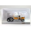 Peterbilt 359 bílá/žlutá 1:87 - Brekina  Peterbilt 359 - sběratelský model