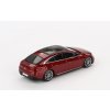 Mercedes-Benz EQS 580 4MATIC červená RHD Pravostranné Řízení 1:64 - MiniGT  Mercedes EQS - kovový model