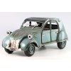Citroen 2CV dekorační předmět no scale - delka 22 cm  Citroen 2CV - kovové auto