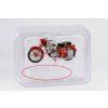 JAWA 500 1:24 - Atlas časopis s modelem SOUKROMÝ INZERAT  JAWA 500 - kovový model