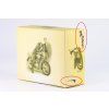 JAWA 500 1:24 - Atlas časopis s modelem SOUKROMÝ INZERAT  JAWA 500 - kovový model