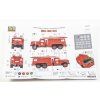 ZIS-151 PMZ-16 Hasiči 1:43 stavebnice KIT - AVD  ZIS 151 - stavebnice