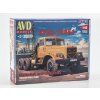 KRAZ-258B1 tahač 1:43 - AVD  KRAZ 258B1 - stavebnice AVD