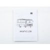 Ikarus-238 autobus 1:43 - AVD  Ikarus 238 autobus - stavebnice KIT
